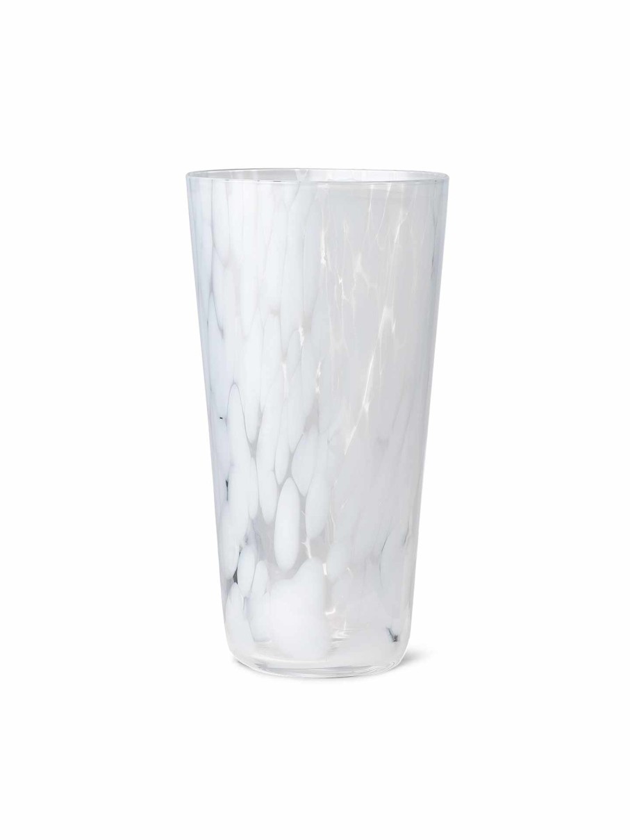 Green Living Ferm Living | Casca Vase - Milk White