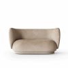 Furniture Ferm Living | Rico Sofa 2 - Faded Velvet Sand