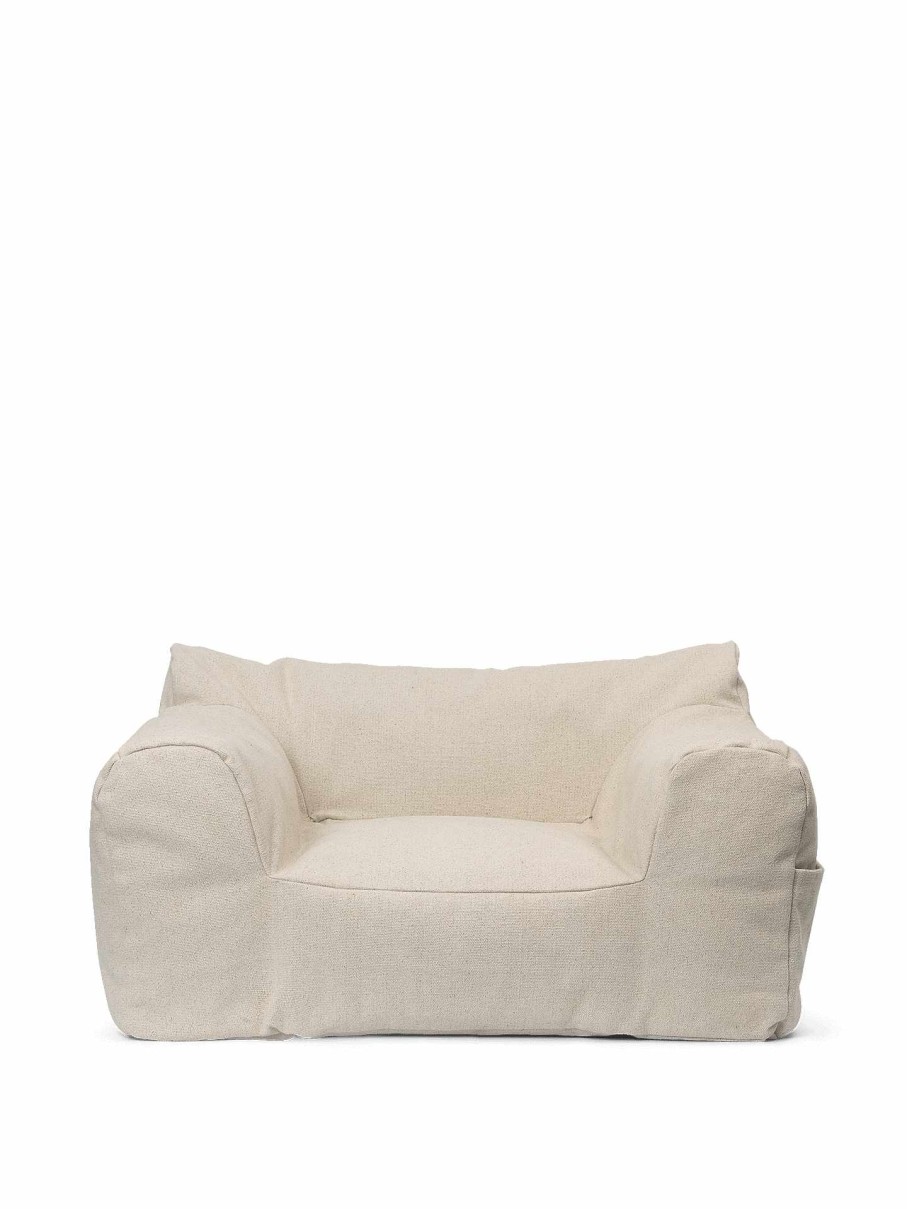 Kids Ferm Living | Billow Bean Bag - Off-White Offwhite