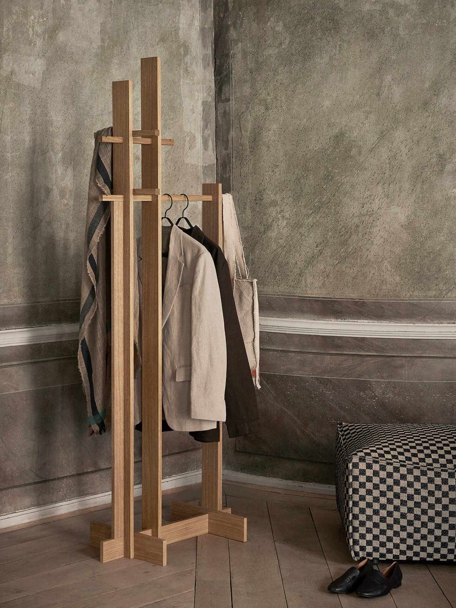 Furniture Ferm Living | Bridge Clothes Stand Oiled Oak