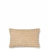 Textiles Ferm Living | Crease Wool Cushion Cover - Rectangular - Light Sand