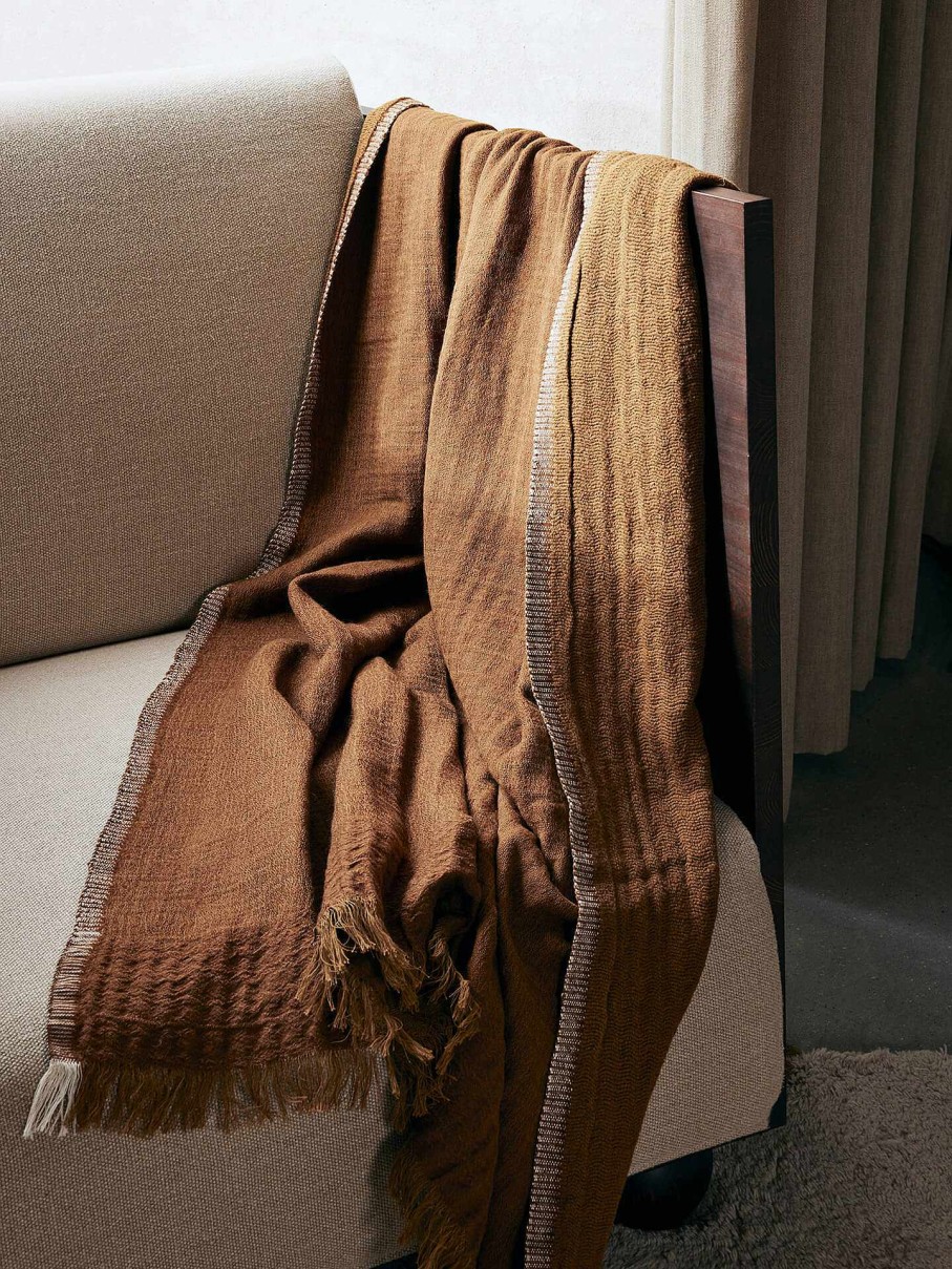 Textiles Ferm Living | Weaver Throw Sugar Kelp