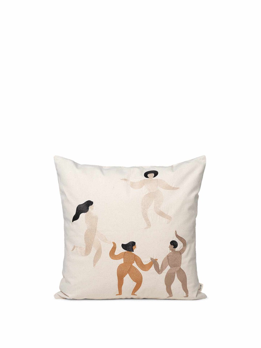 Textiles Ferm Living | Free Cushion Cover Natural