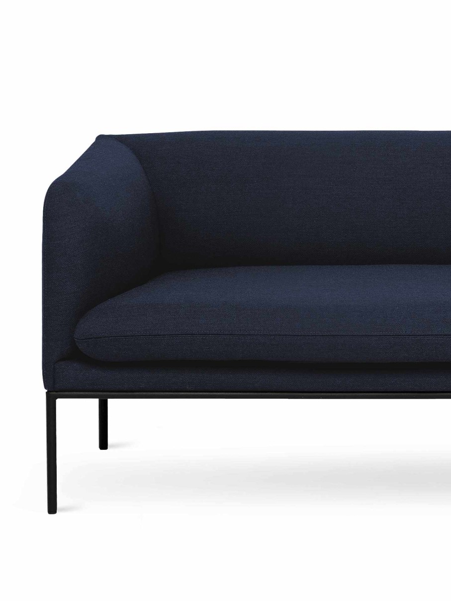 Furniture Ferm Living | Turn Sofa 2 - Fiord - Solid Dark Blue