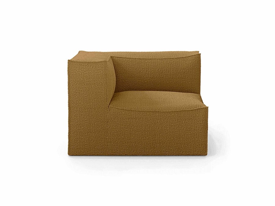 Furniture Ferm Living | Catena Sofa Connect Corner L200 Wool Boucle Sugar Kelp