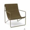 Outdoor Living Ferm Living | Desert Lounge Chair / Olive