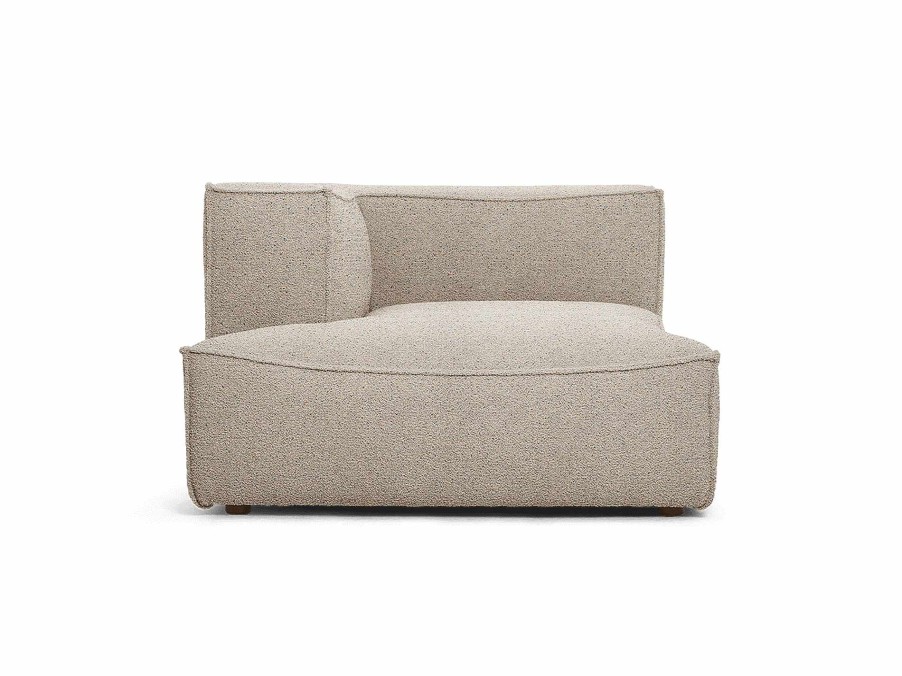 Furniture Ferm Living | Catena Sofa Chaise Longue Left L600 Confetti Boucle Light Grey