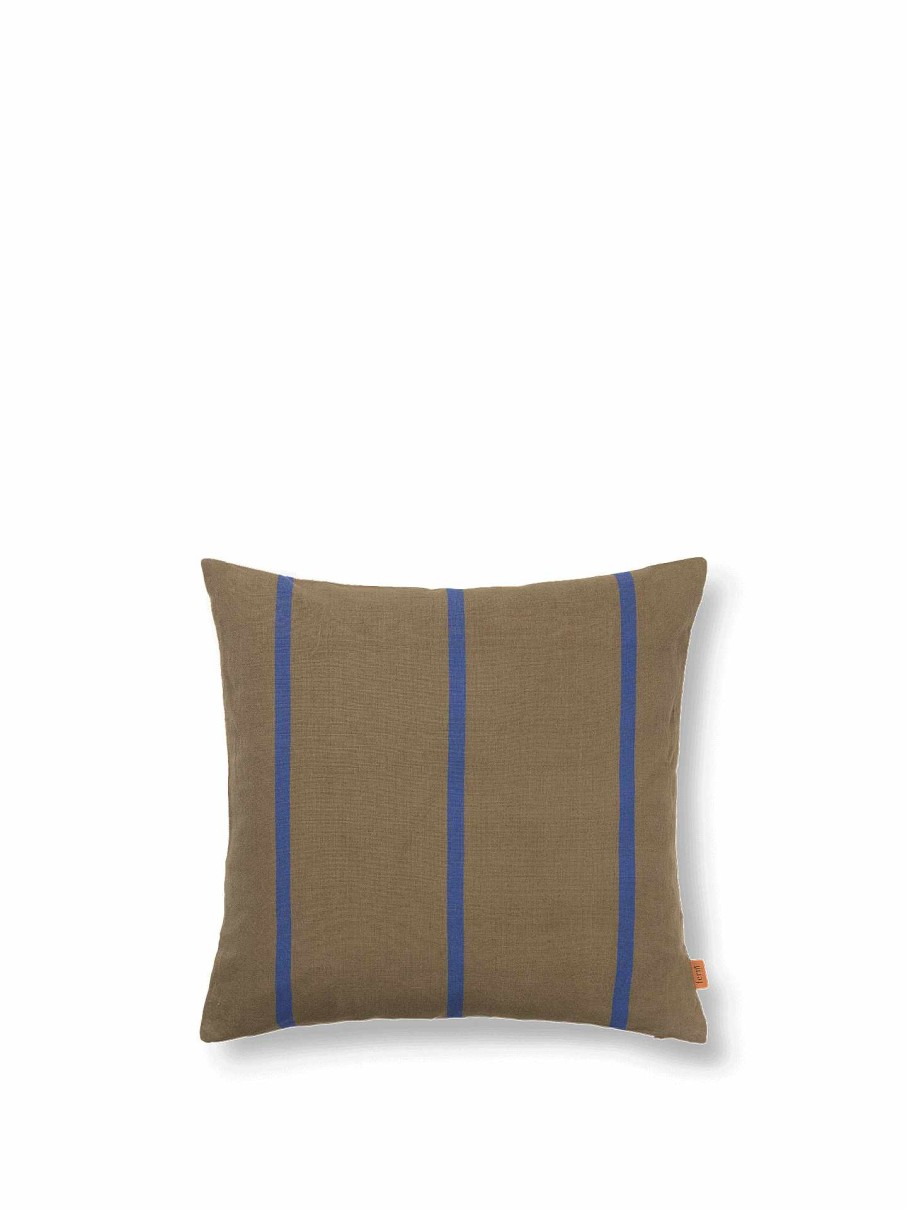 Textiles Ferm Living | Grand Cushion /Bright Blue Olive