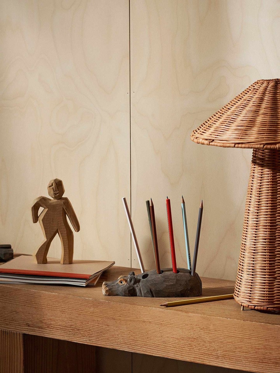 Kids Ferm Living | Victor Hand-Carved Figure Natural