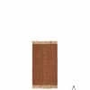 Rugs Ferm Living | Block Mat /Natural Dark Brick