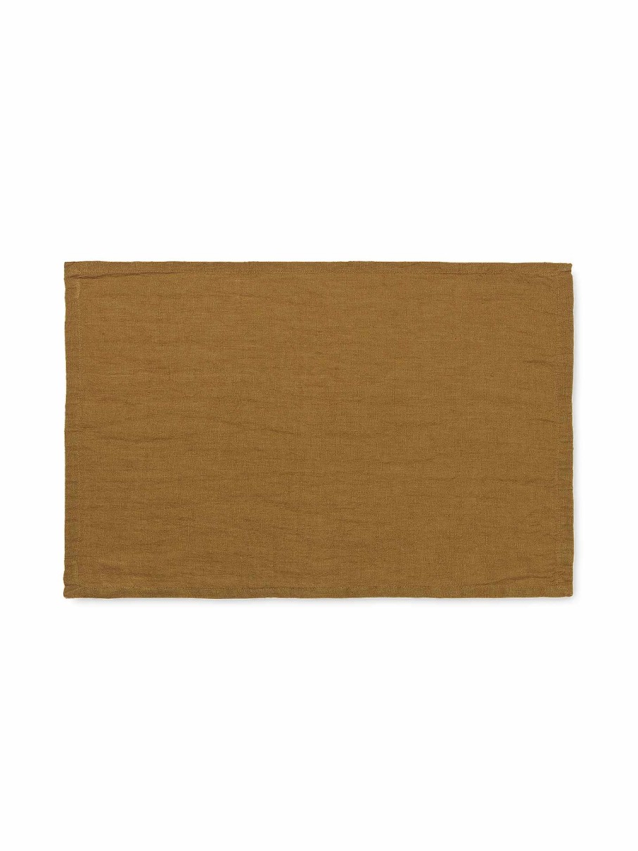 Kitchen Ferm Living | Linen Placemat - Set Of 2 Sugar Kelp