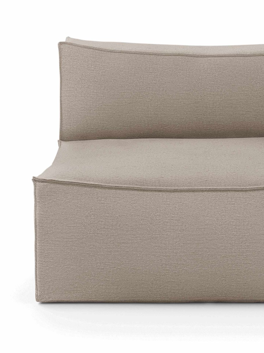 Furniture Ferm Living | Catena Sofa Center L100 Cotton Linen Natural