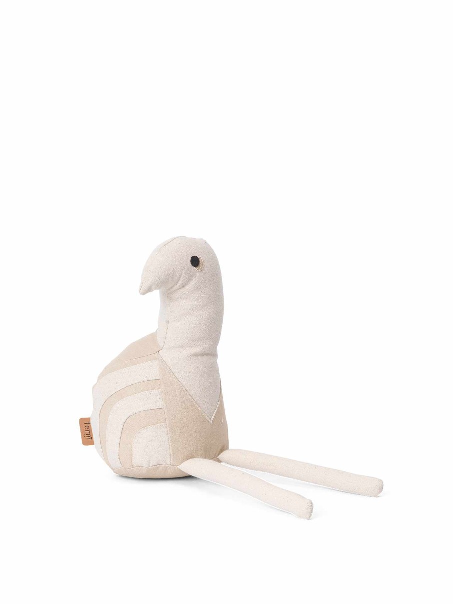 Kids Ferm Living | Birdy Teddy - Natural/Off-White Offwhite