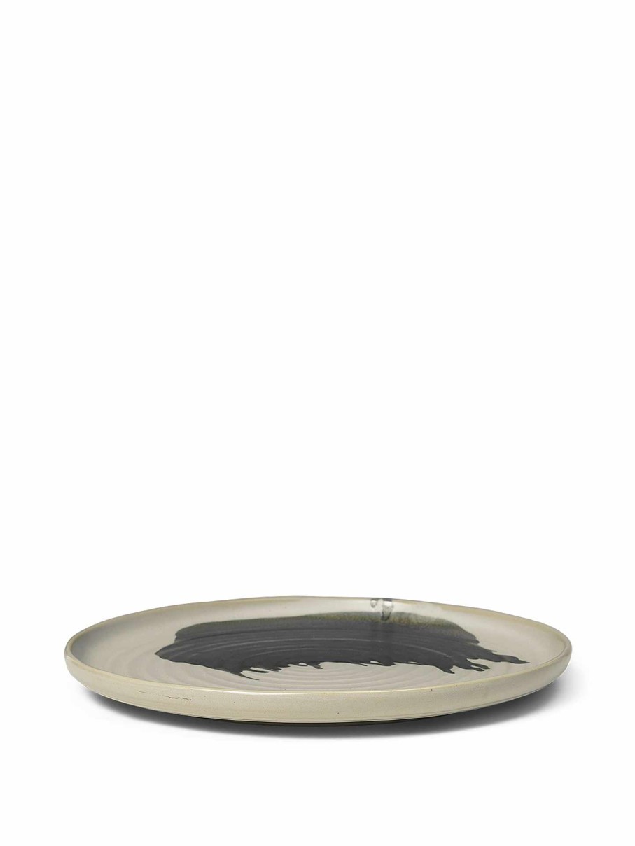 Kitchen Ferm Living | Omhu Centrepiece - Off-White/Charcoal Offwhite