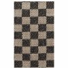 Sofas And Daybeds Ferm Living | Fabric Sample - Check Sand/Black