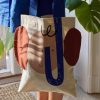 Kids Ferm Living | Elephant Totebag - Off-White Offwhite