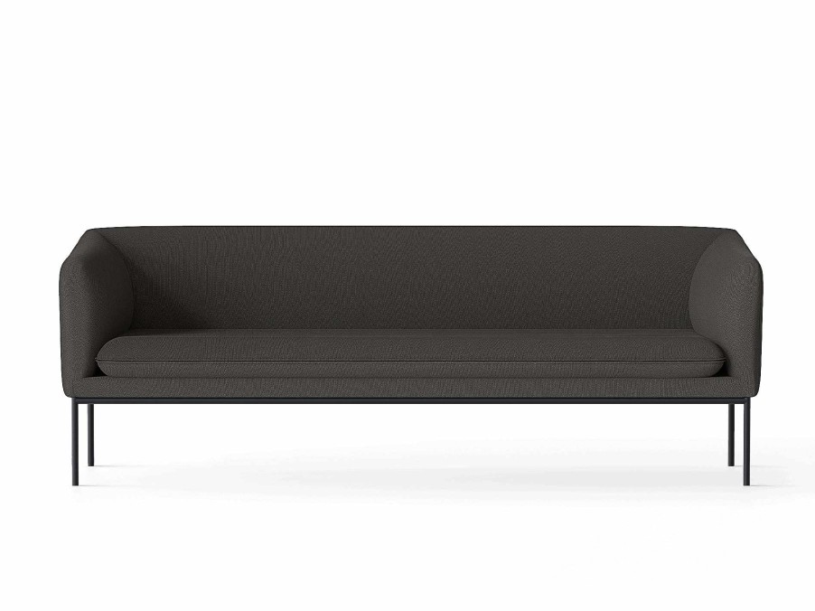 Furniture Ferm Living | Turn Sofa 3 - Black - Cyber Dark Grey