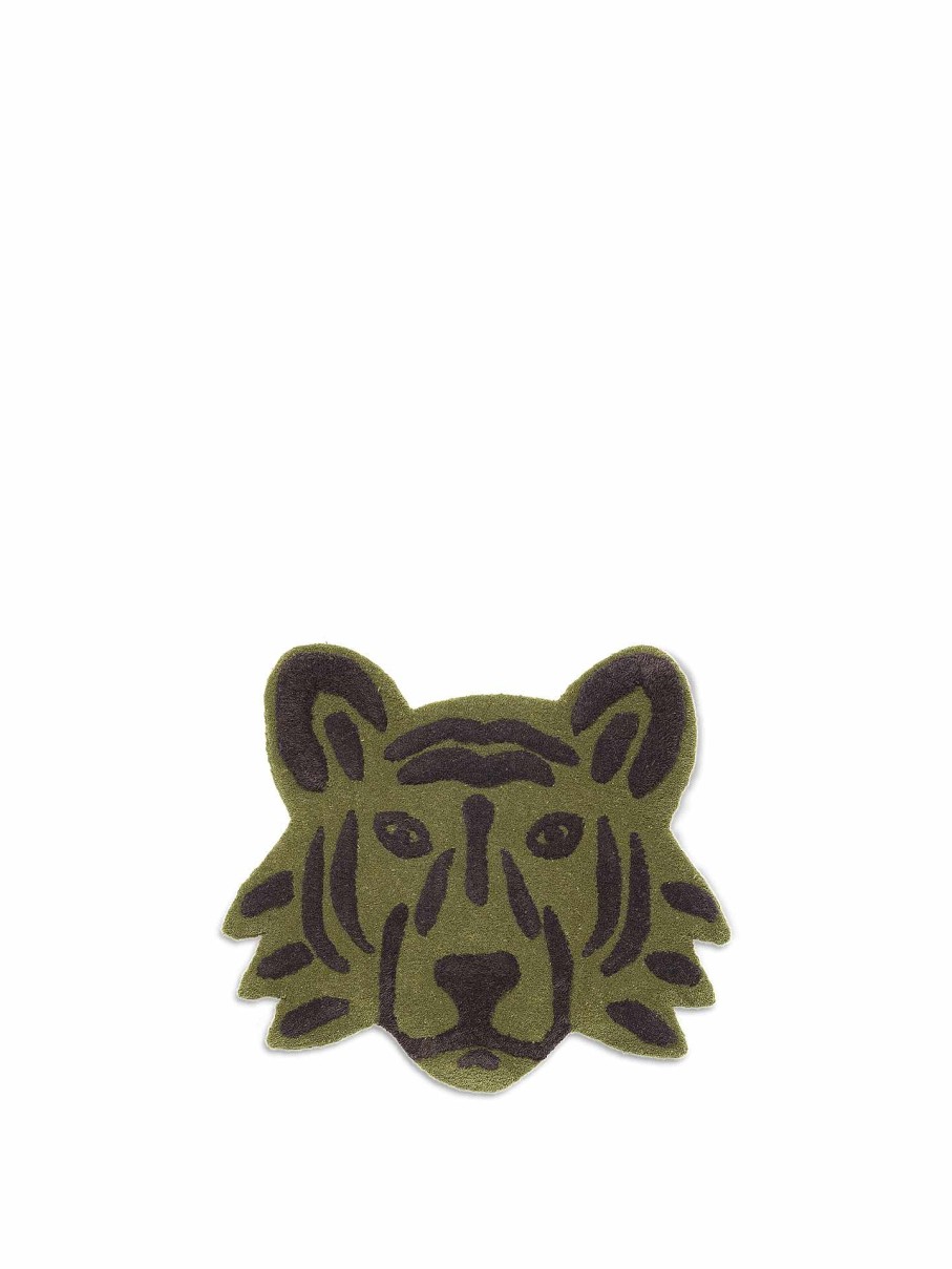 Kids Ferm Living | Tufted Tiger Head Green