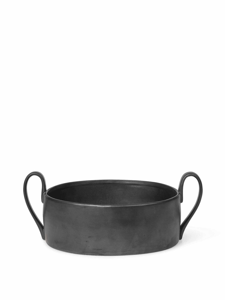 Kitchen Ferm Living | Flow Centrepiece Black