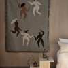 Textiles Ferm Living | Free Tapestry Blanket Grey