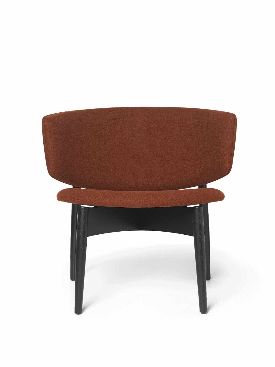 Furniture Ferm Living | Herman Lounge Chair - Wood - Tonus - Black/Coffee Brown