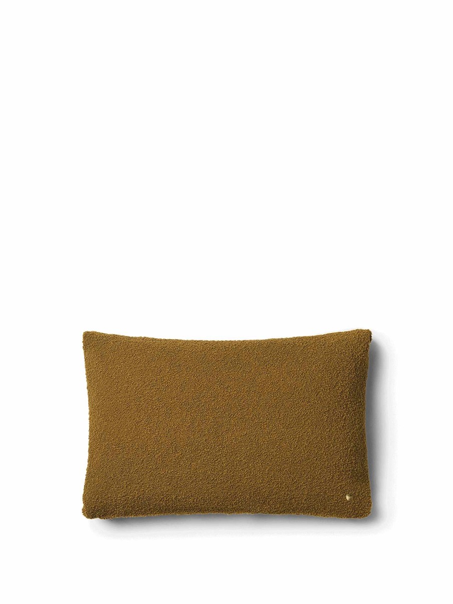 Textiles Ferm Living | Clean Cushion - Wool Boucle Sugar Kelp