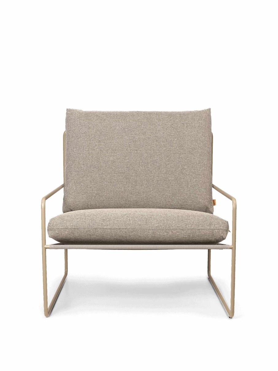 Outdoor Living Ferm Living | Desert 1-Seater - Dolce - Cashmere/ Dark Sand