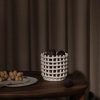 Green Living Ferm Living | Ceramic Basket - Small - Off-White Offwhite