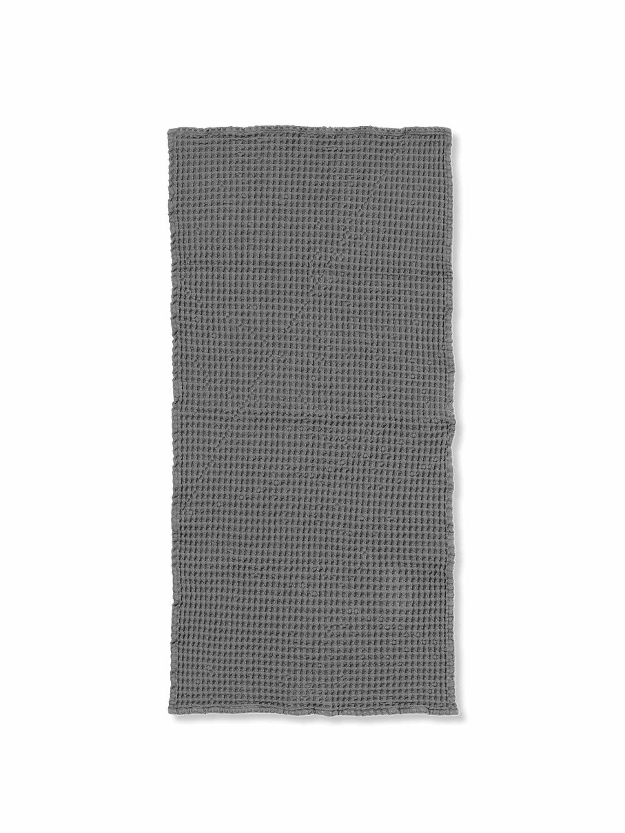 Textiles Ferm Living | Organic Hand Towel Grey