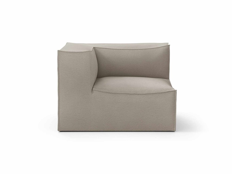 Furniture Ferm Living | Catena Sofa Connect Corner L200 Cotton Linen Natural