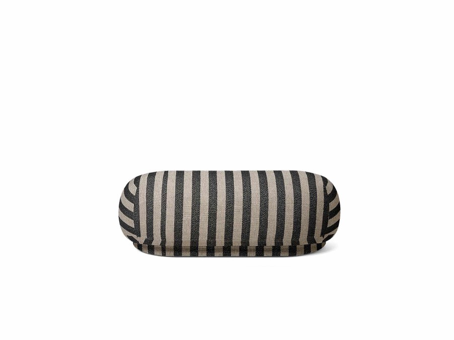 Furniture Ferm Living | Rico Ottoman - Louisiana Sand/Black