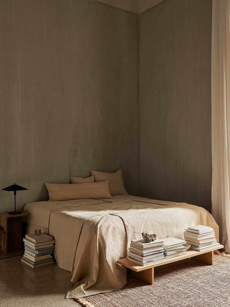 Textiles Ferm Living | Offset Bedspread - Off-White Offwhite