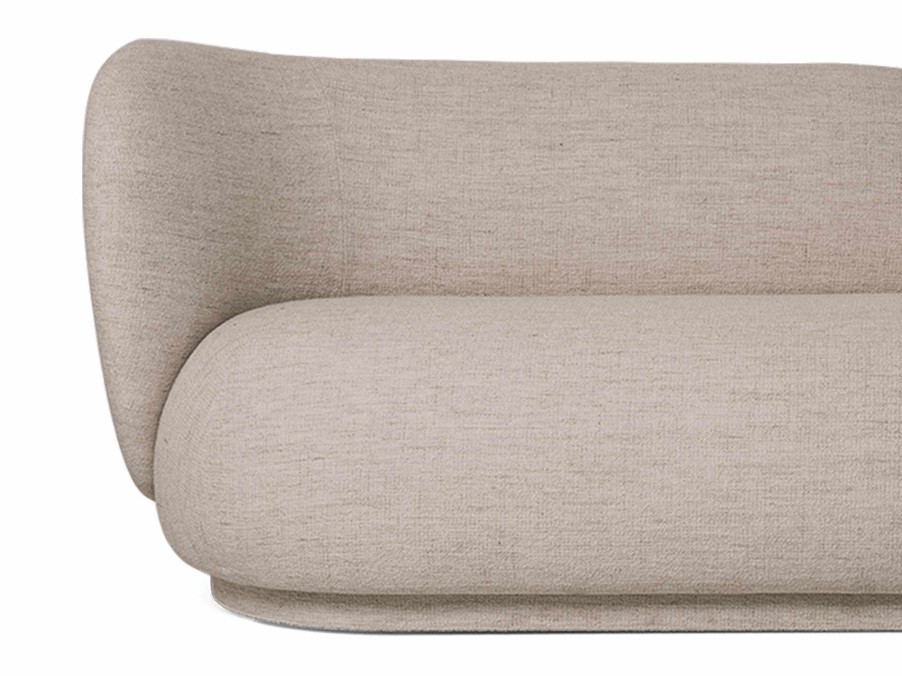 Furniture Ferm Living | Rico Divan L - Boucle Sand