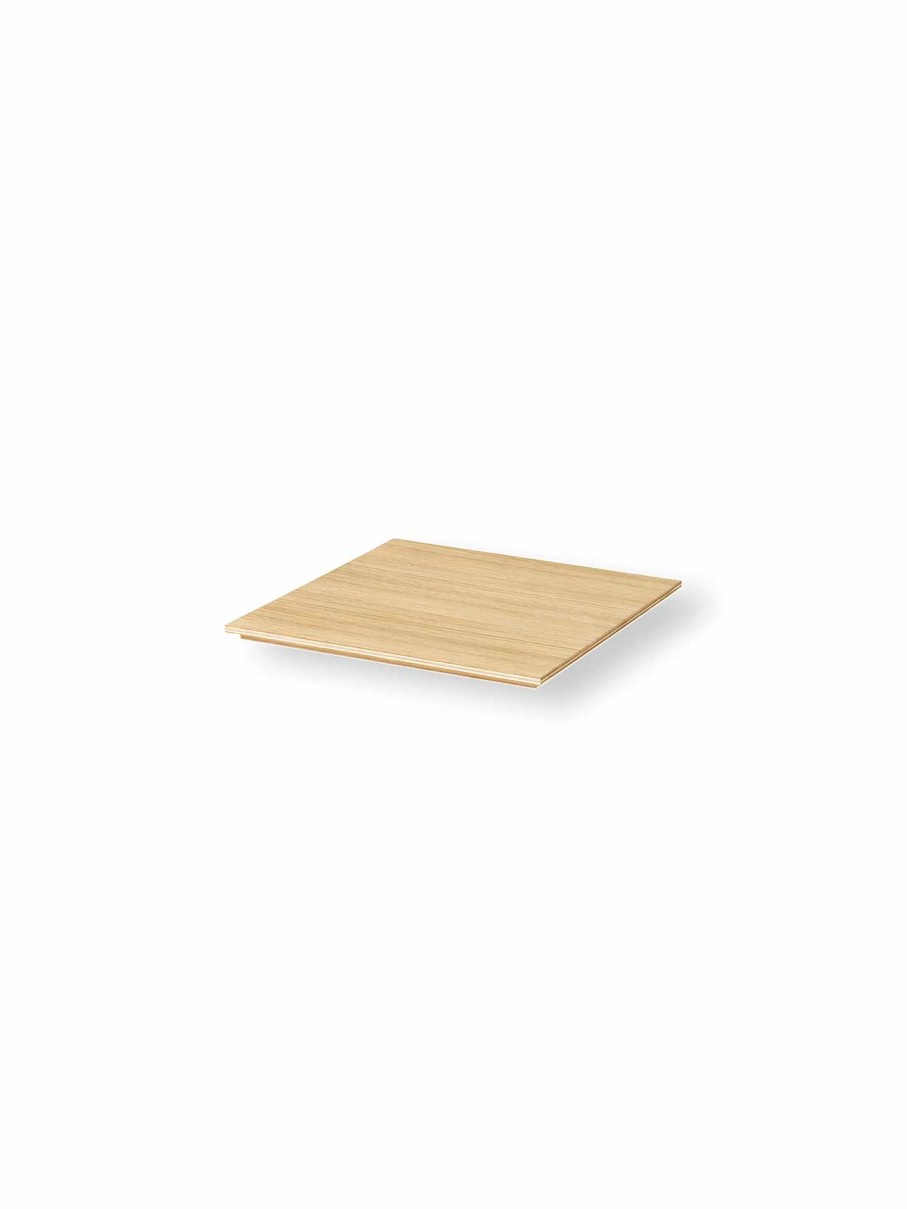 Green Living Ferm Living | Tray For Plant Box - Wood Oiled Oak