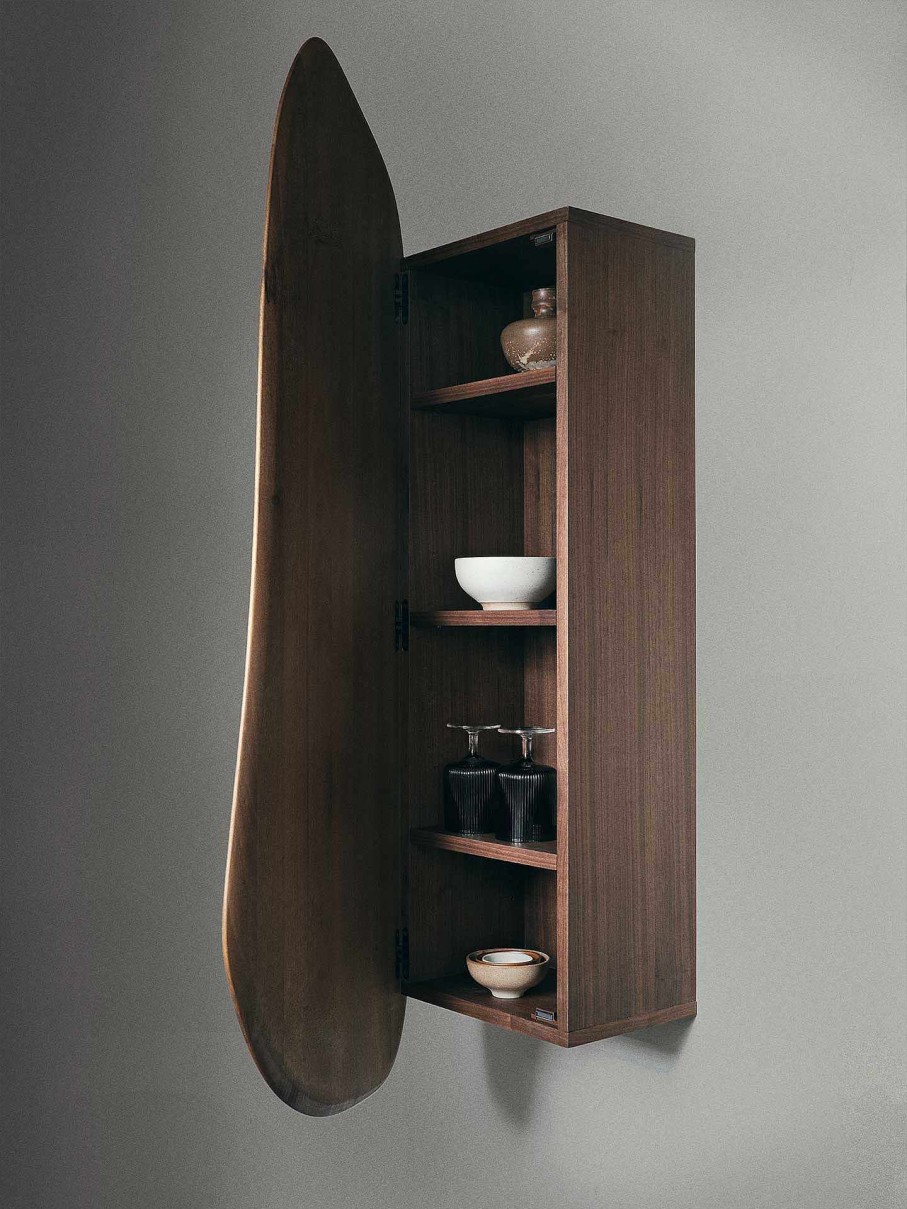 Furniture Ferm Living | Feve Wall Cabinet Walnut