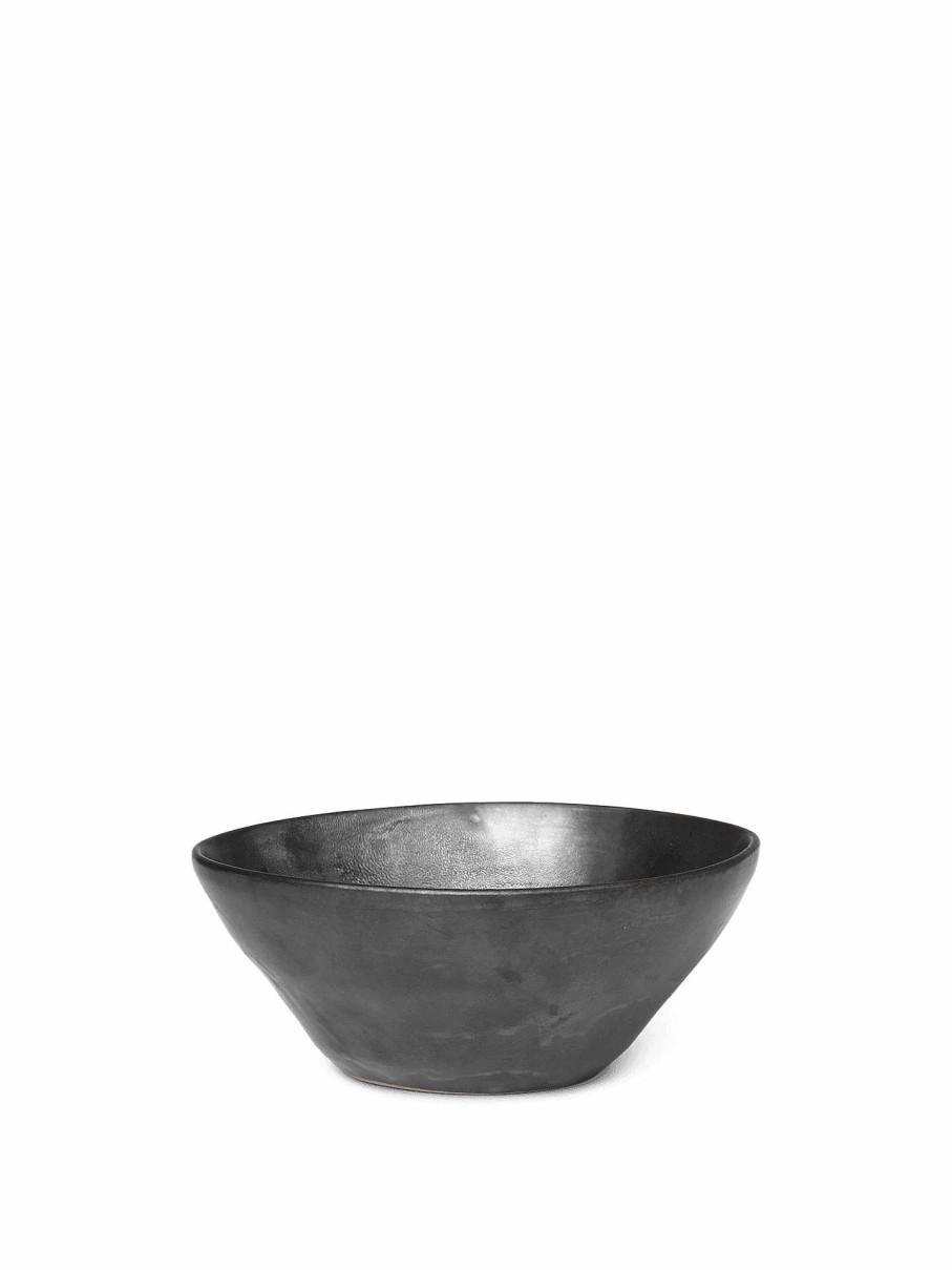 Kitchen Ferm Living | Flow Bowl - Medium Black