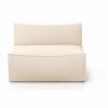 Furniture Ferm Living | Catena Sofa Center L100 Wool Boucle - Off-White Offwhite