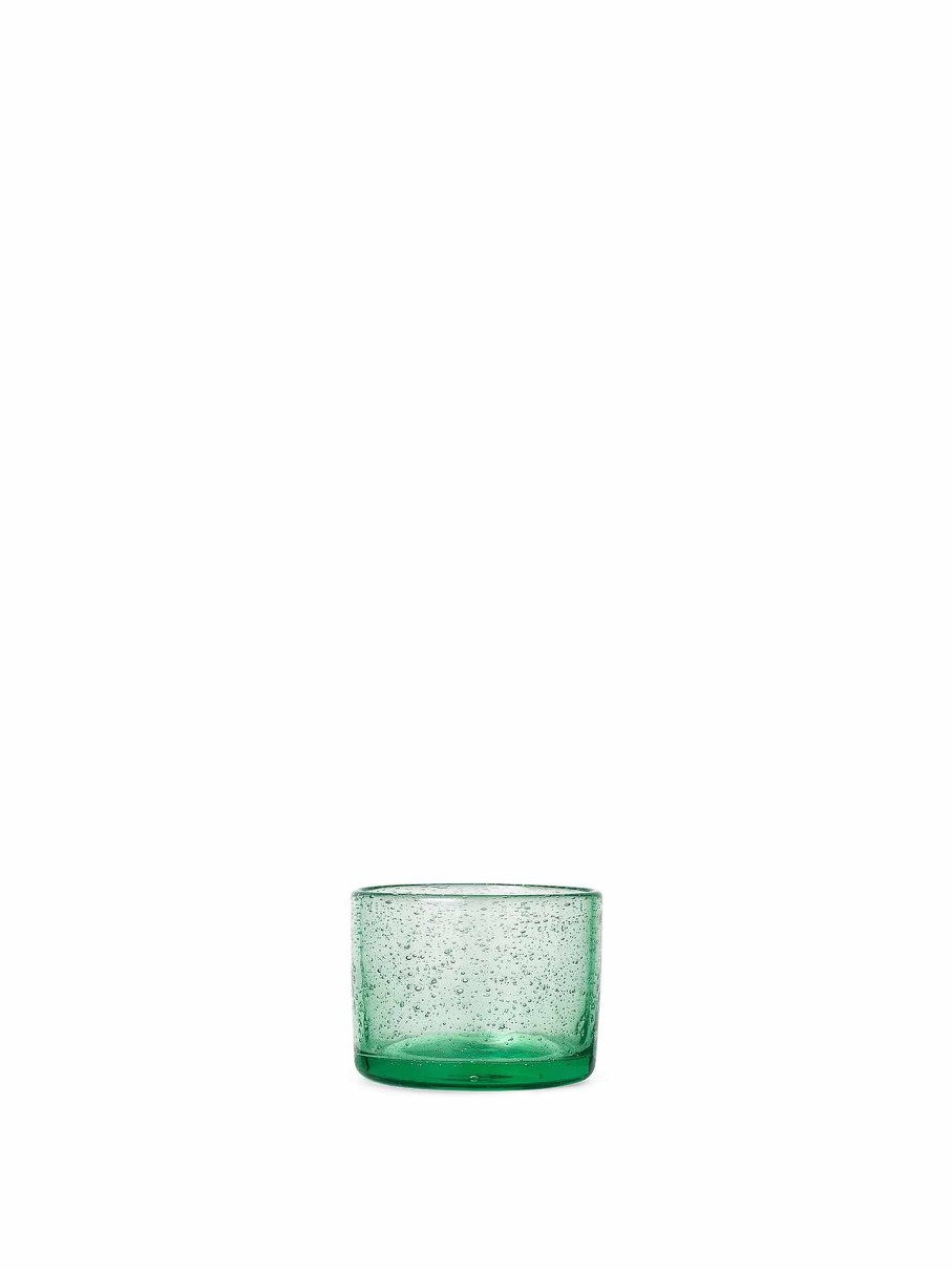 Outdoor Living Ferm Living | Oli Water Glass - Low - Recycled Clear