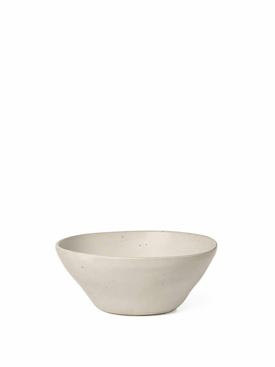 Kitchen Ferm Living | Flow Bowl - Medium - Off-White Speckle Offwhite