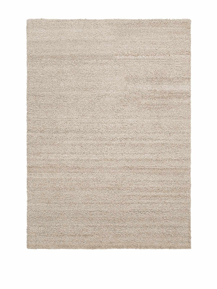 Rugs Ferm Living | Shade Loop Rug - 140 X 200 Cm Light Beige