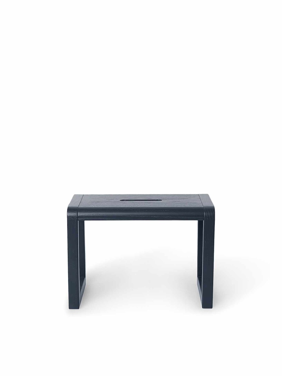 Kids Ferm Living | Little Architect Stool Dark Blue