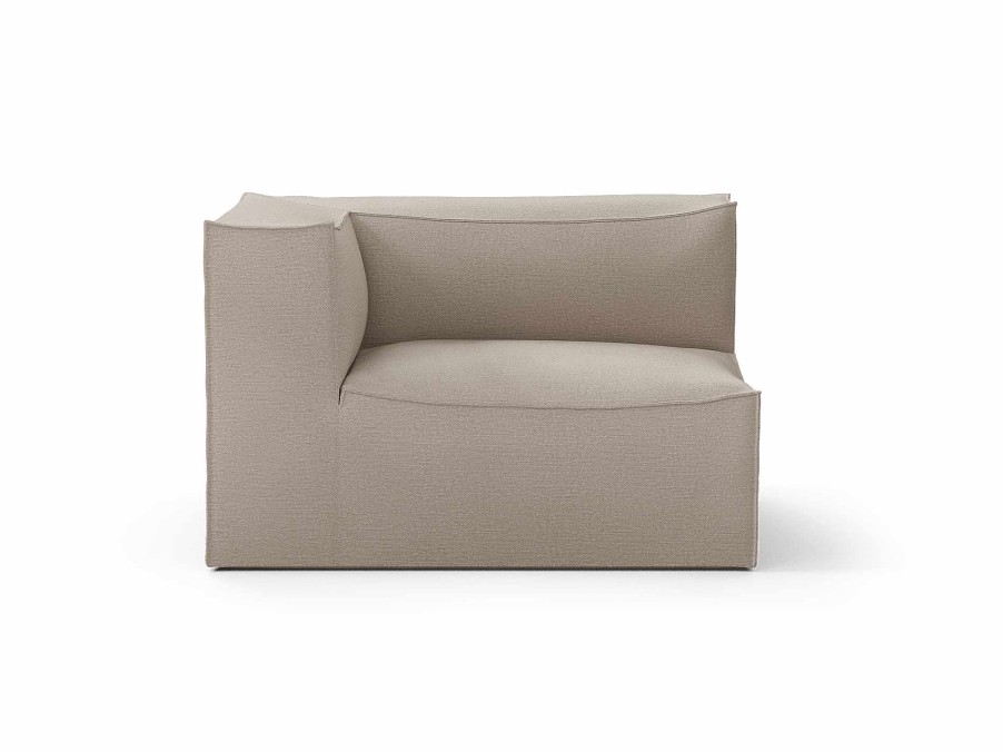 Furniture Ferm Living | Catena Sofa Armrest Left S400 Cotton Linen Natural