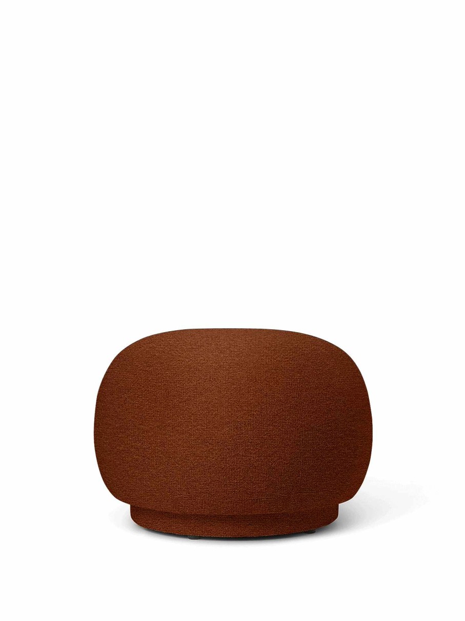 Furniture Ferm Living | Rico Pouf - Tonus Red Brown