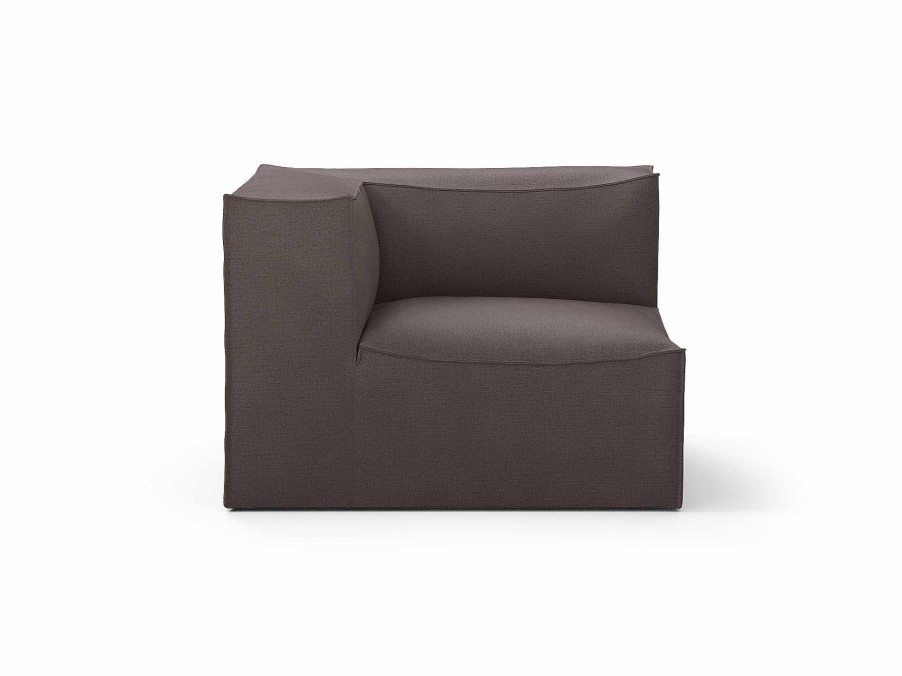 Furniture Ferm Living | Catena Sofa Connect Corner L200 Hot M. - Brown Dusty Brown