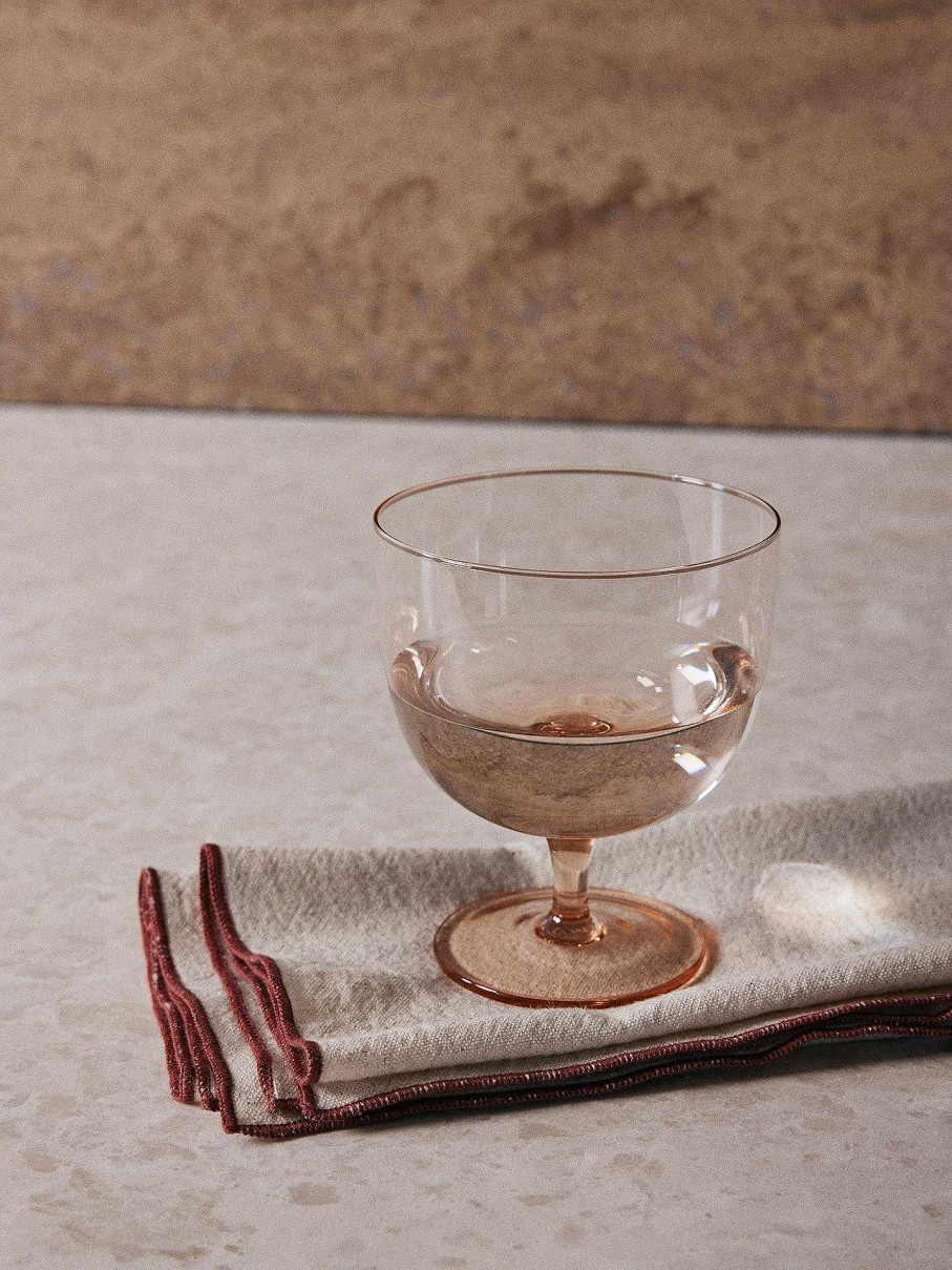 Kitchen Ferm Living | Host Water Glasses - Set Of 2 Blush