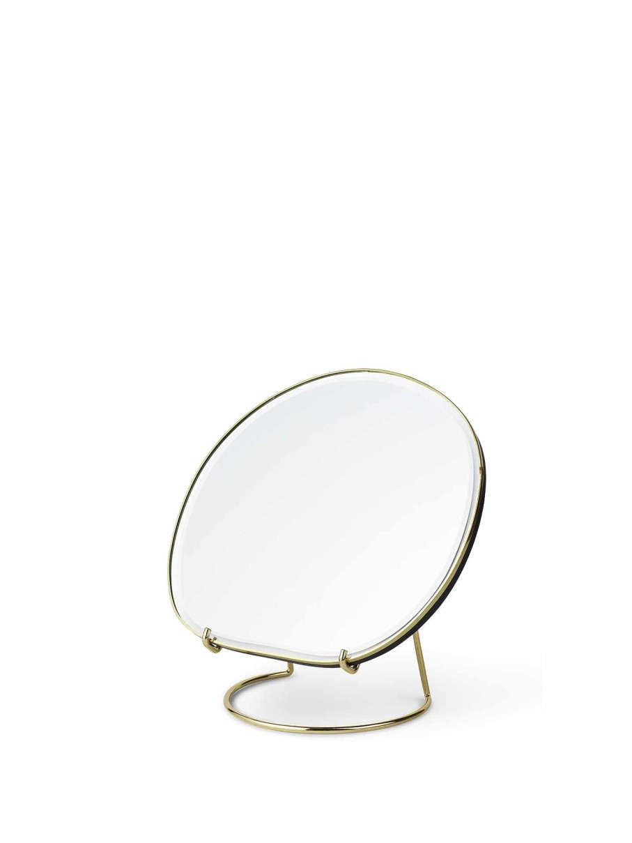 Accessories And Decorations Ferm Living | Pond Table Mirror Brass