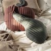 Kids Ferm Living | Pear Quilted Cushion Dark Green