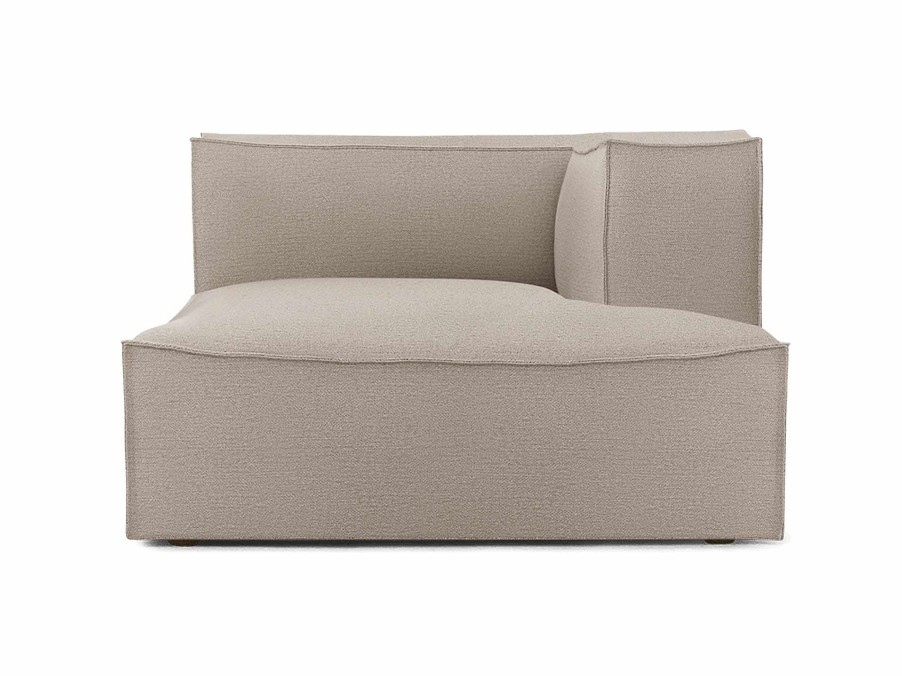 Furniture Ferm Living | Catena Sofa Chaise Longue Right L601 Cotton Linen Natural