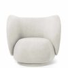 Furniture Ferm Living | Rico Lounge Chair - Boucle - Off-White Offwhite