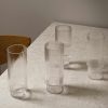 Kitchen Ferm Living | Ripple Long Drink Glasses (Set Of 4) Clear